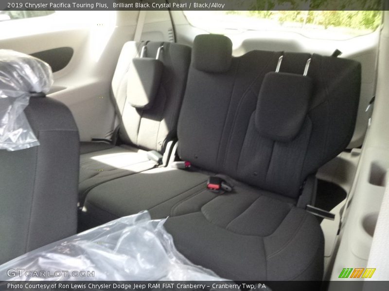 Brilliant Black Crystal Pearl / Black/Alloy 2019 Chrysler Pacifica Touring Plus