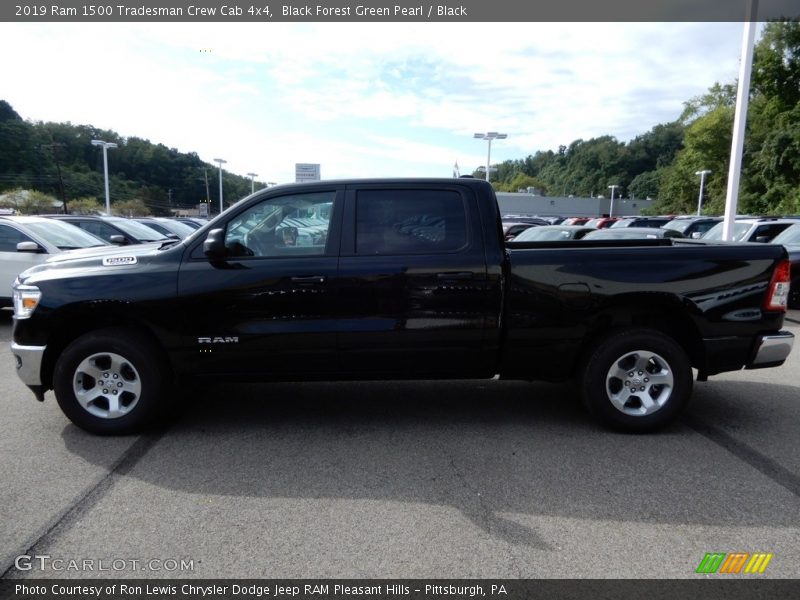 Black Forest Green Pearl / Black 2019 Ram 1500 Tradesman Crew Cab 4x4