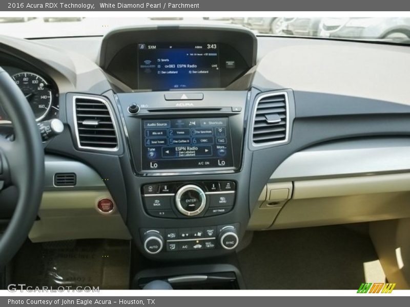 White Diamond Pearl / Parchment 2016 Acura RDX Technology
