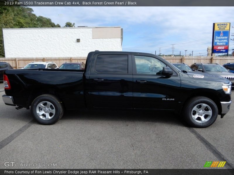 Black Forest Green Pearl / Black 2019 Ram 1500 Tradesman Crew Cab 4x4