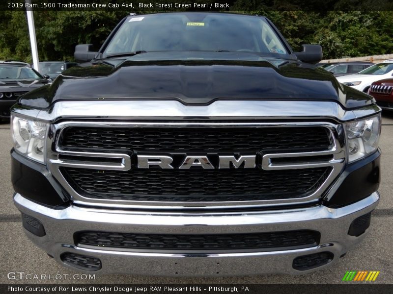 Black Forest Green Pearl / Black 2019 Ram 1500 Tradesman Crew Cab 4x4