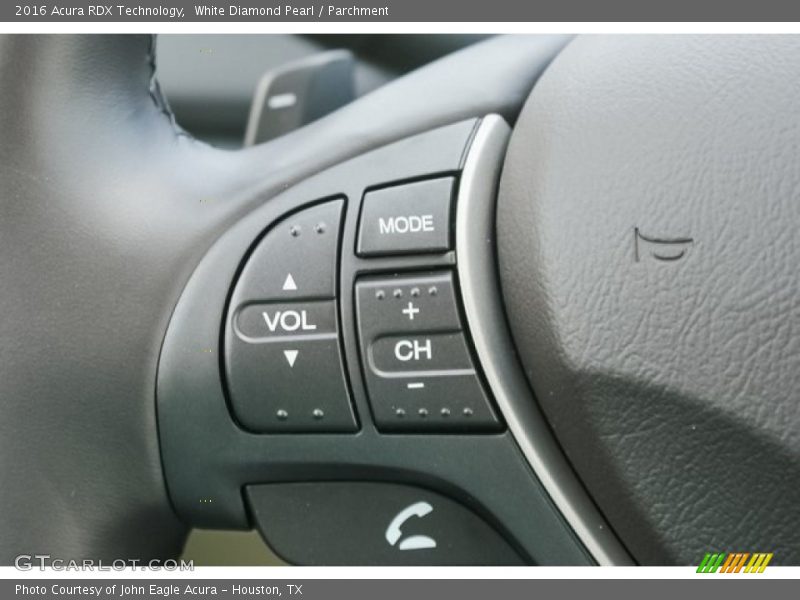 White Diamond Pearl / Parchment 2016 Acura RDX Technology