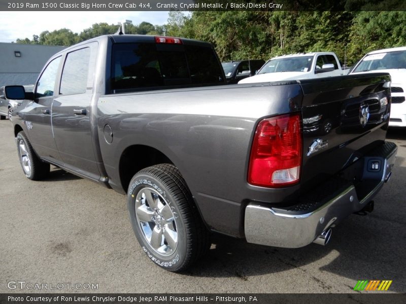 Granite Crystal Metallic / Black/Diesel Gray 2019 Ram 1500 Classic Big Horn Crew Cab 4x4