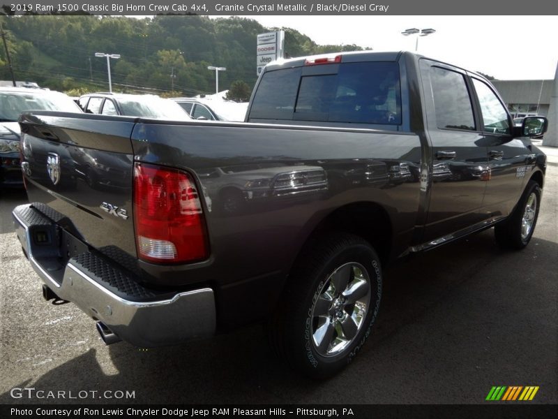 Granite Crystal Metallic / Black/Diesel Gray 2019 Ram 1500 Classic Big Horn Crew Cab 4x4