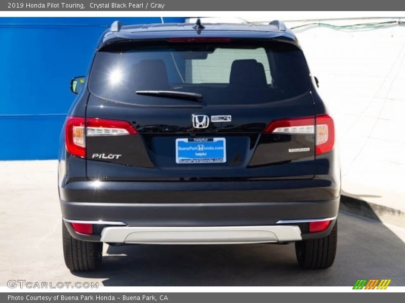 Crystal Black Pearl / Gray 2019 Honda Pilot Touring