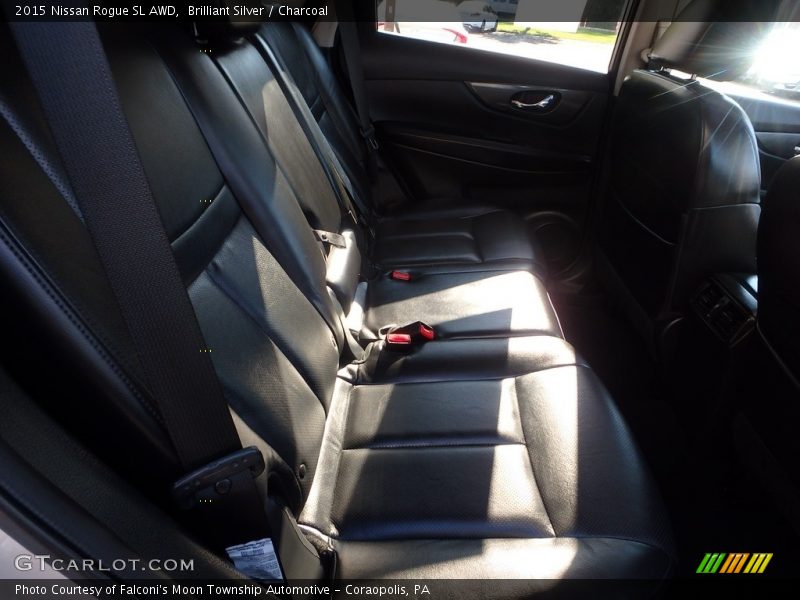 Brilliant Silver / Charcoal 2015 Nissan Rogue SL AWD