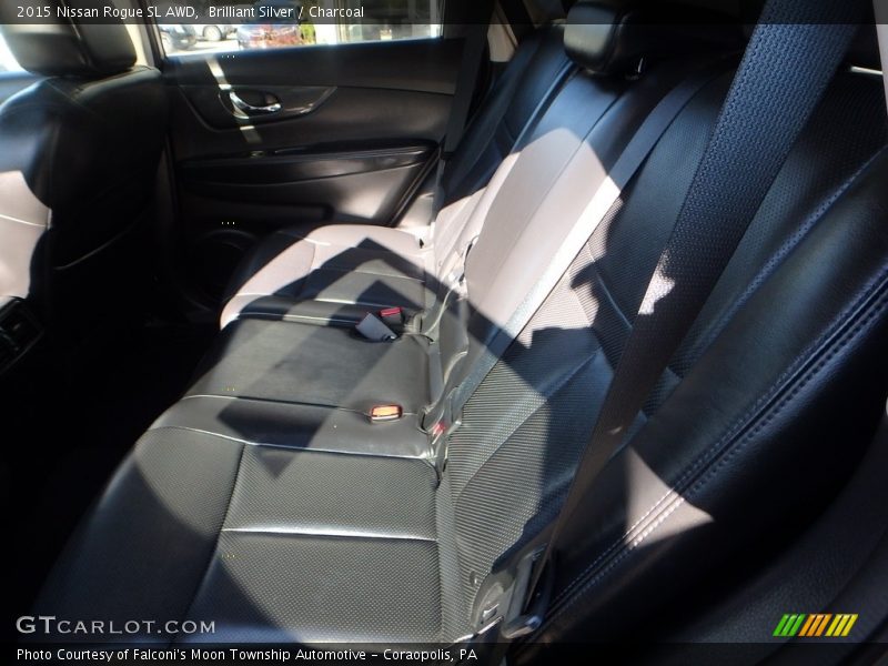 Brilliant Silver / Charcoal 2015 Nissan Rogue SL AWD