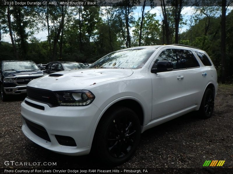 White Knuckle / Black 2018 Dodge Durango GT AWD