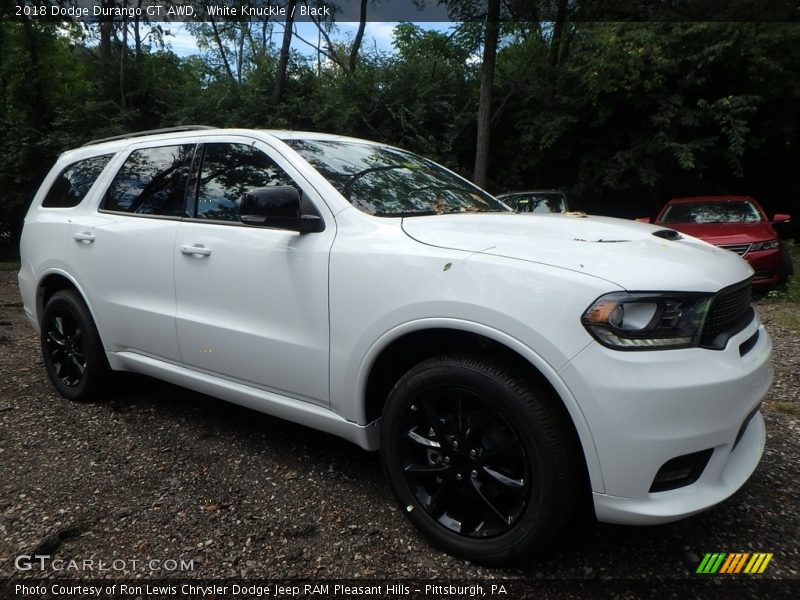 White Knuckle / Black 2018 Dodge Durango GT AWD