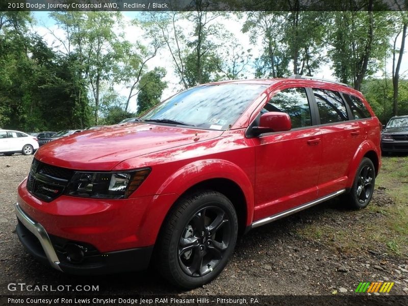 Redline / Black 2018 Dodge Journey Crossroad AWD