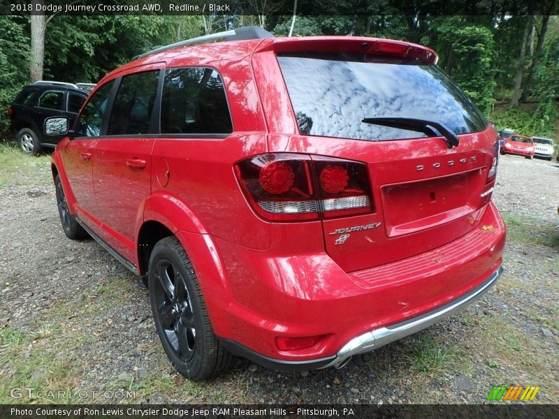 Redline / Black 2018 Dodge Journey Crossroad AWD