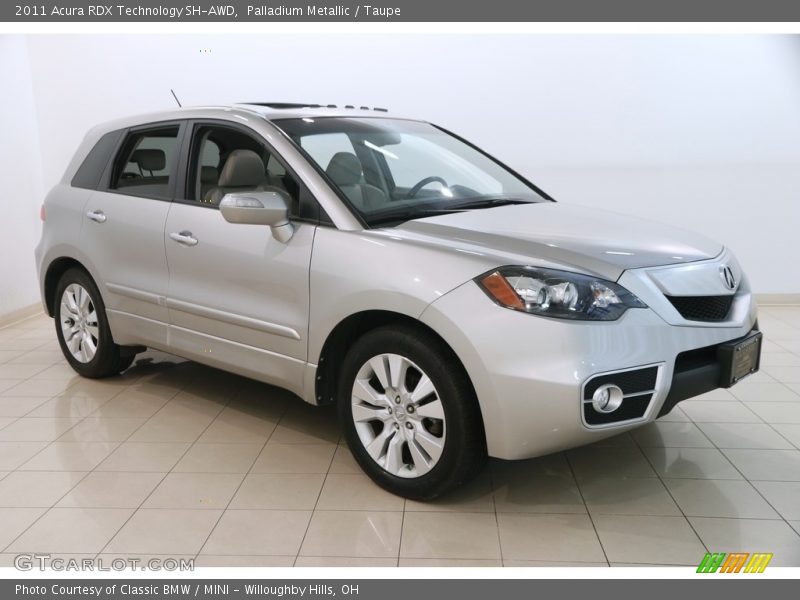 Palladium Metallic / Taupe 2011 Acura RDX Technology SH-AWD