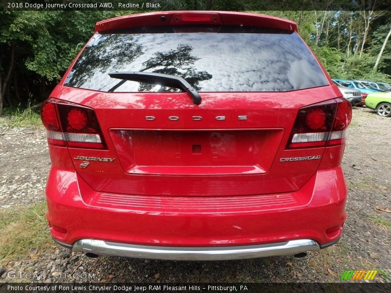 Redline / Black 2018 Dodge Journey Crossroad AWD