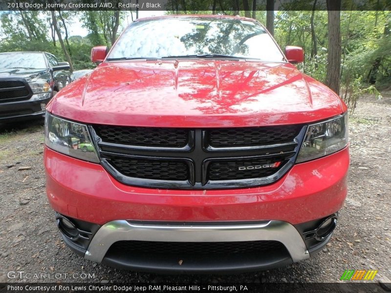 Redline / Black 2018 Dodge Journey Crossroad AWD