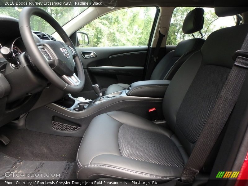Front Seat of 2018 Journey Crossroad AWD