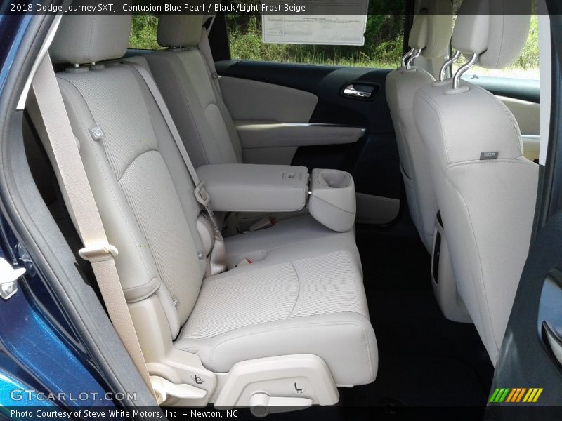 Contusion Blue Pearl / Black/Light Frost Beige 2018 Dodge Journey SXT