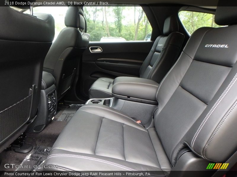 Rear Seat of 2018 Durango Citadel AWD