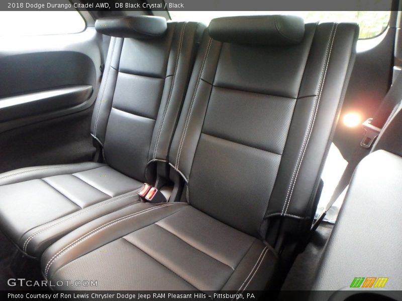 Rear Seat of 2018 Durango Citadel AWD