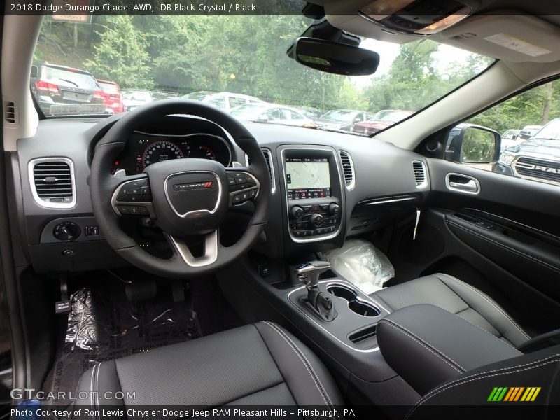  2018 Durango Citadel AWD Black Interior