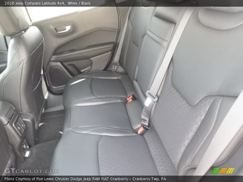 White / Black 2018 Jeep Compass Latitude 4x4
