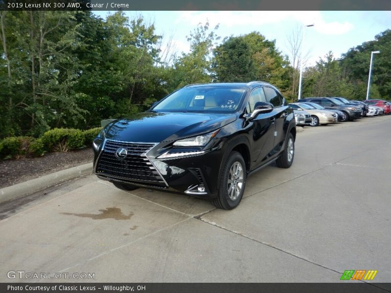 Caviar / Creme 2019 Lexus NX 300 AWD