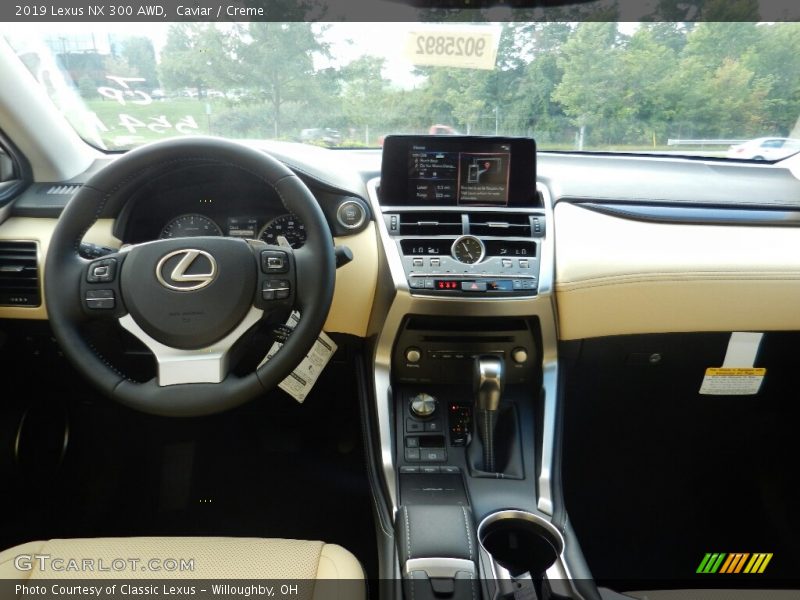 Caviar / Creme 2019 Lexus NX 300 AWD
