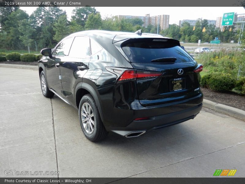 Caviar / Creme 2019 Lexus NX 300 AWD