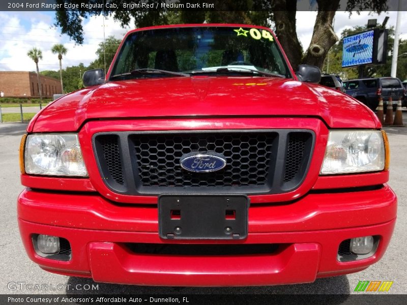 Bright Red / Medium Dark Flint 2004 Ford Ranger Edge Regular Cab