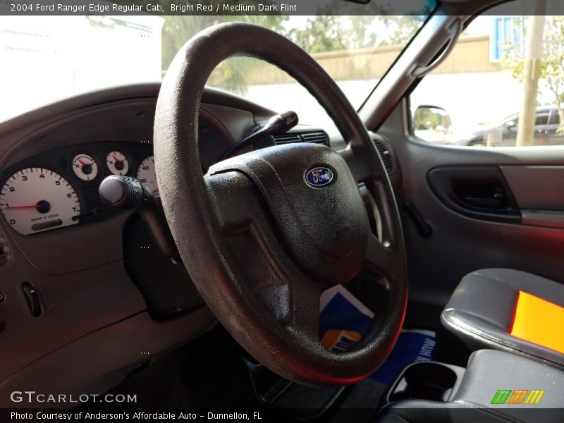 Bright Red / Medium Dark Flint 2004 Ford Ranger Edge Regular Cab