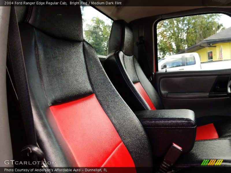 Bright Red / Medium Dark Flint 2004 Ford Ranger Edge Regular Cab