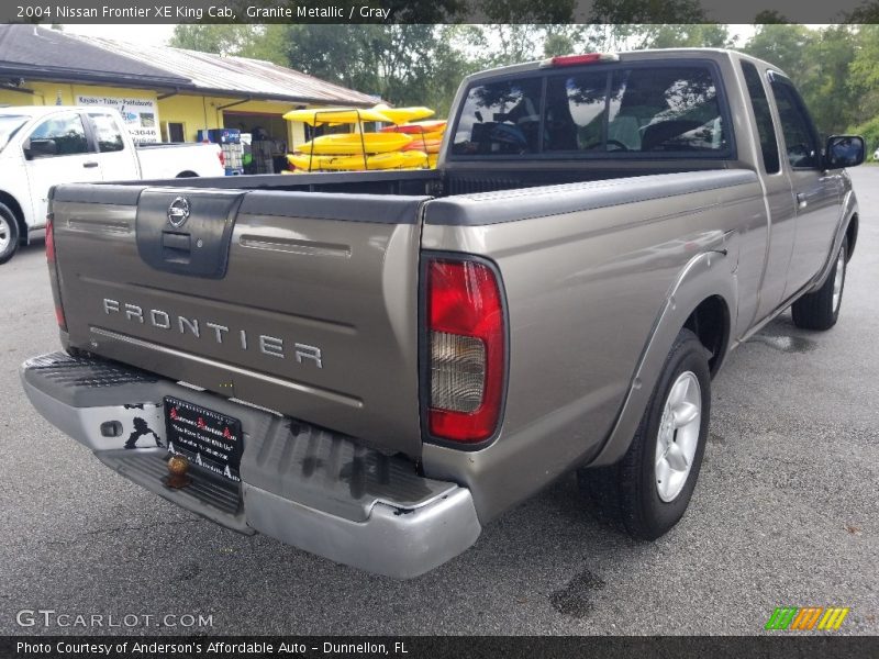 Granite Metallic / Gray 2004 Nissan Frontier XE King Cab