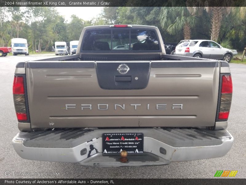 Granite Metallic / Gray 2004 Nissan Frontier XE King Cab