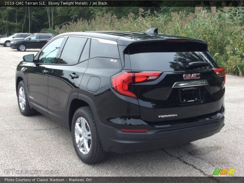 Ebony Twilight Metallic / Jet Black 2019 GMC Terrain SLE