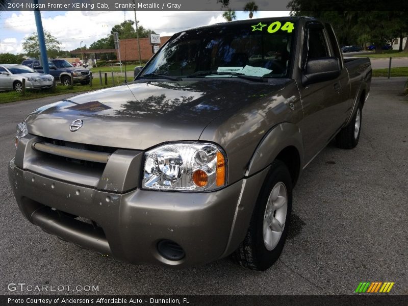 Granite Metallic / Gray 2004 Nissan Frontier XE King Cab