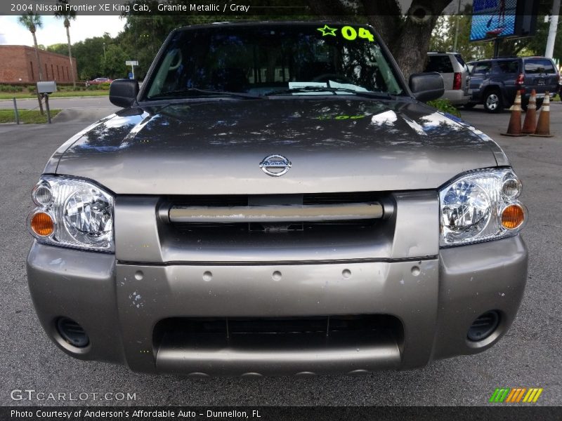 Granite Metallic / Gray 2004 Nissan Frontier XE King Cab