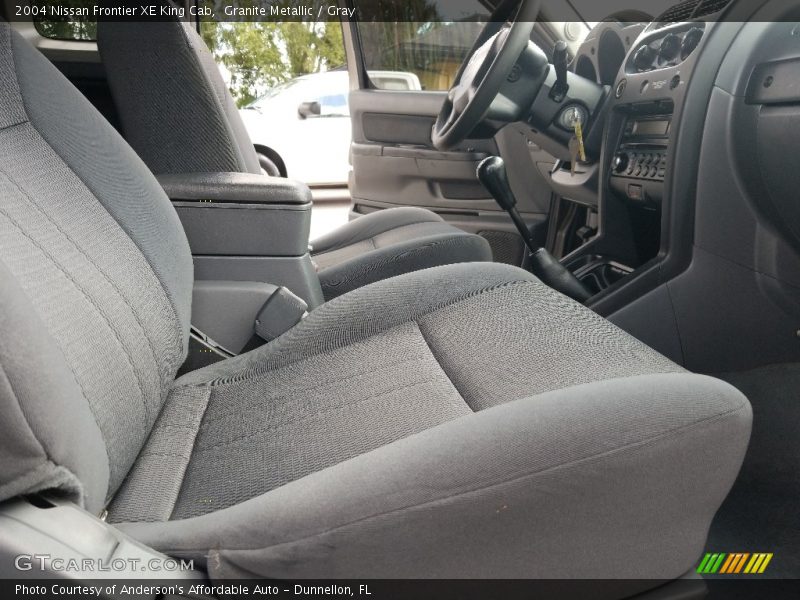 Granite Metallic / Gray 2004 Nissan Frontier XE King Cab
