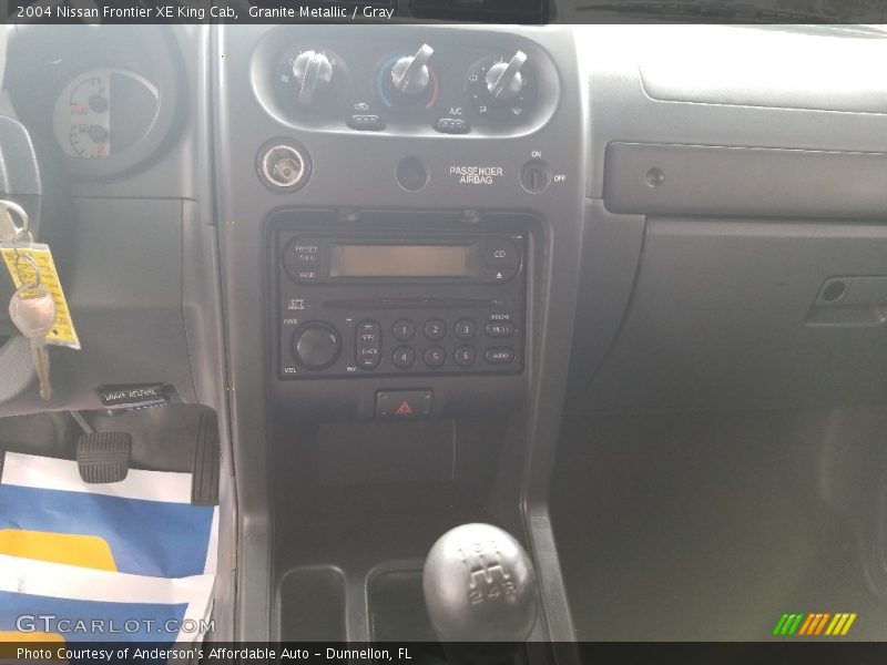 Granite Metallic / Gray 2004 Nissan Frontier XE King Cab