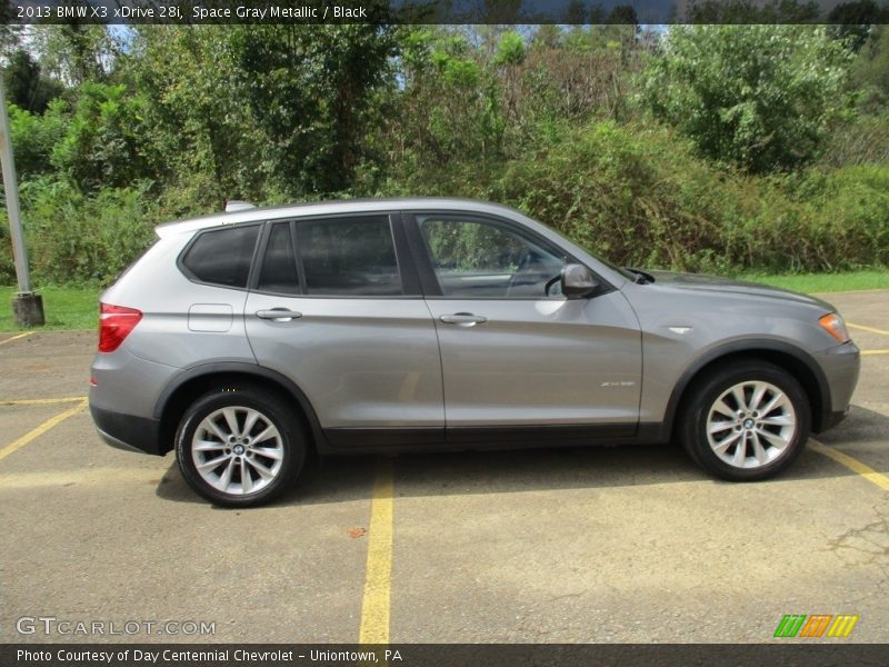 Space Gray Metallic / Black 2013 BMW X3 xDrive 28i