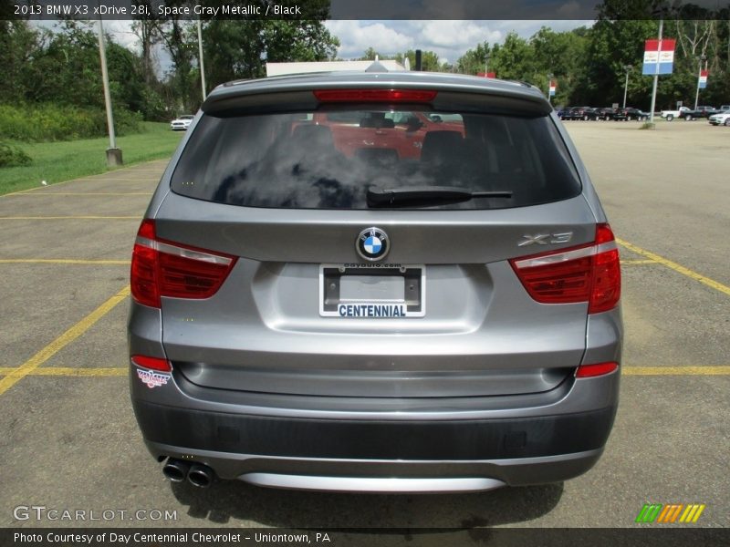 Space Gray Metallic / Black 2013 BMW X3 xDrive 28i