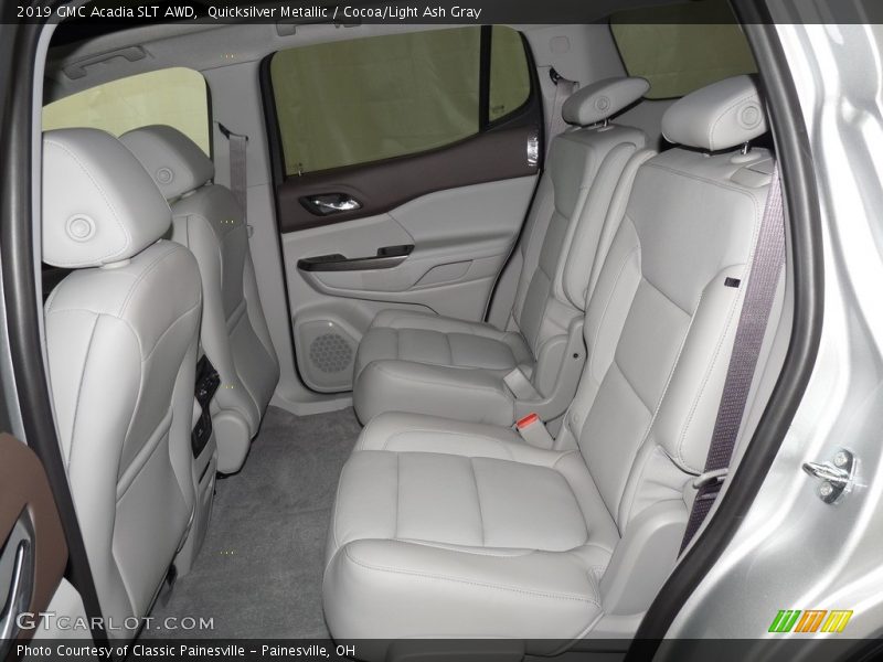 Quicksilver Metallic / Cocoa/Light Ash Gray 2019 GMC Acadia SLT AWD