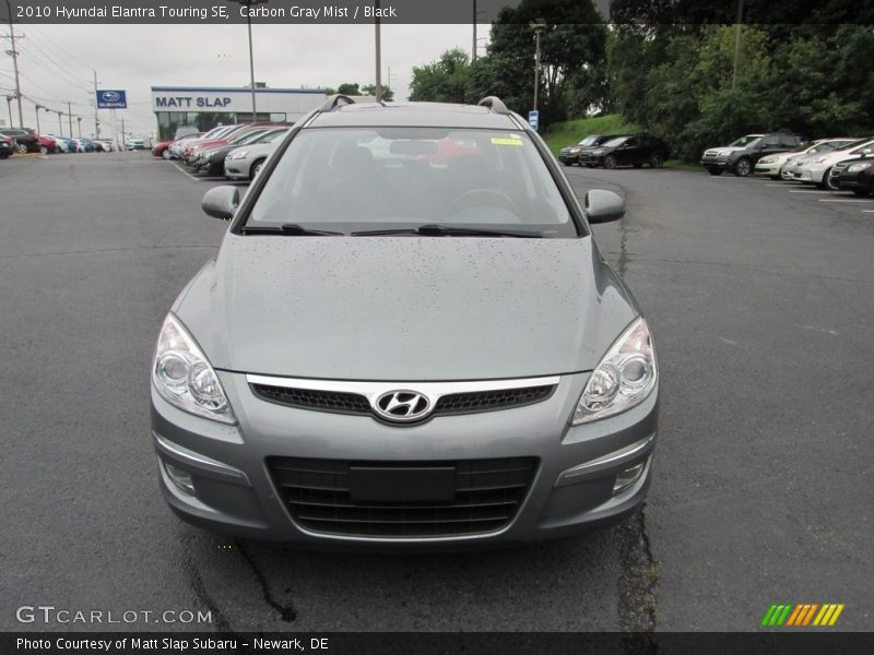 Carbon Gray Mist / Black 2010 Hyundai Elantra Touring SE