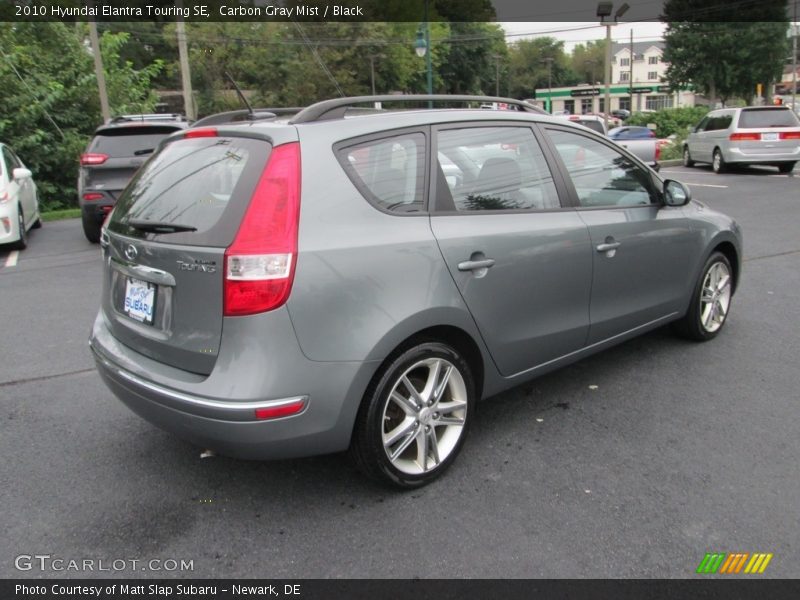 Carbon Gray Mist / Black 2010 Hyundai Elantra Touring SE