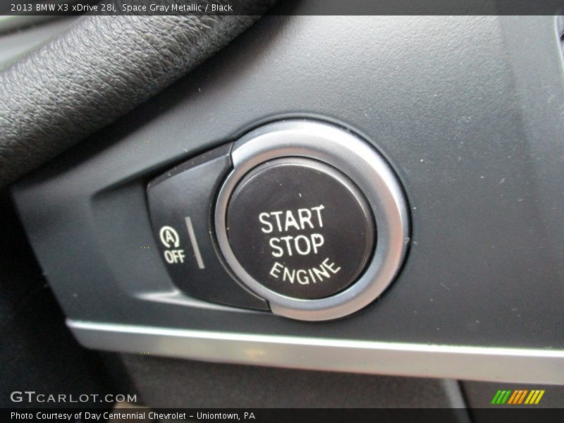 Space Gray Metallic / Black 2013 BMW X3 xDrive 28i