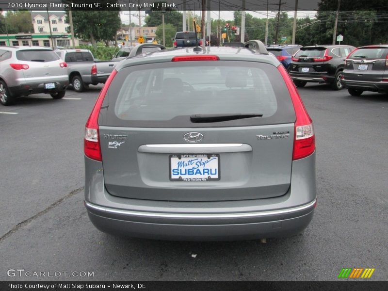 Carbon Gray Mist / Black 2010 Hyundai Elantra Touring SE