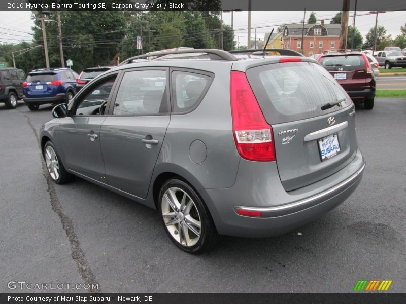 Carbon Gray Mist / Black 2010 Hyundai Elantra Touring SE