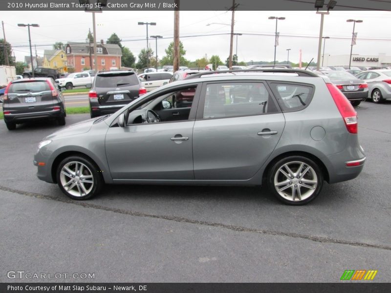 Carbon Gray Mist / Black 2010 Hyundai Elantra Touring SE