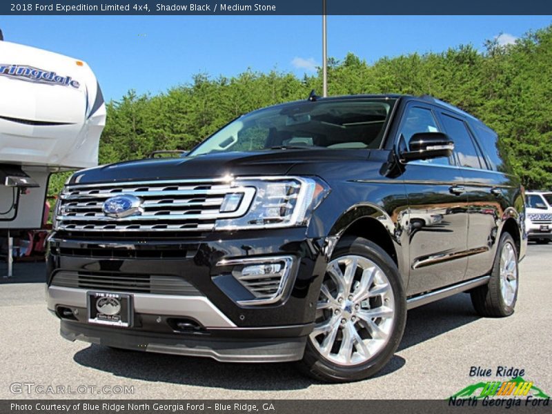 Shadow Black / Medium Stone 2018 Ford Expedition Limited 4x4