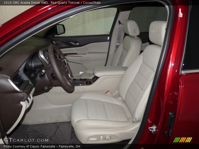 Red Quartz Tintcoat / Cocoa/Shale 2019 GMC Acadia Denali AWD