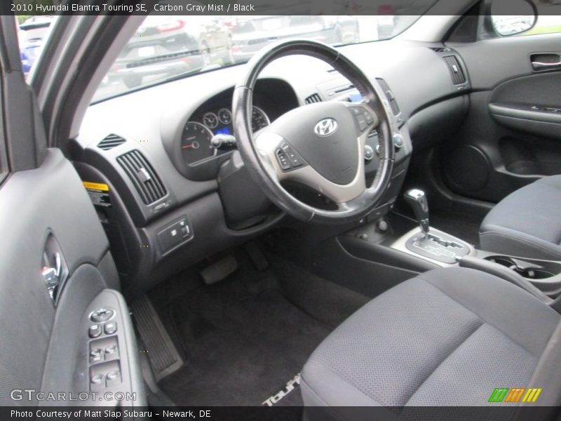 Carbon Gray Mist / Black 2010 Hyundai Elantra Touring SE