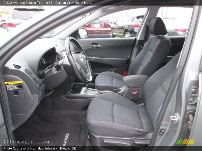 Carbon Gray Mist / Black 2010 Hyundai Elantra Touring SE